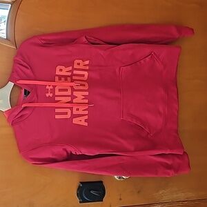 Under Armour Pink Hoodie Size S